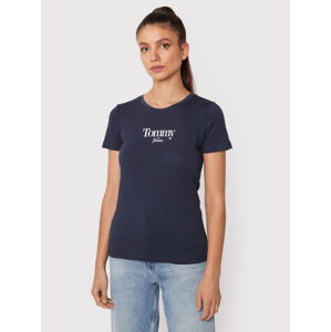 Tommy Jeans dámské modré tričko - M (C87)